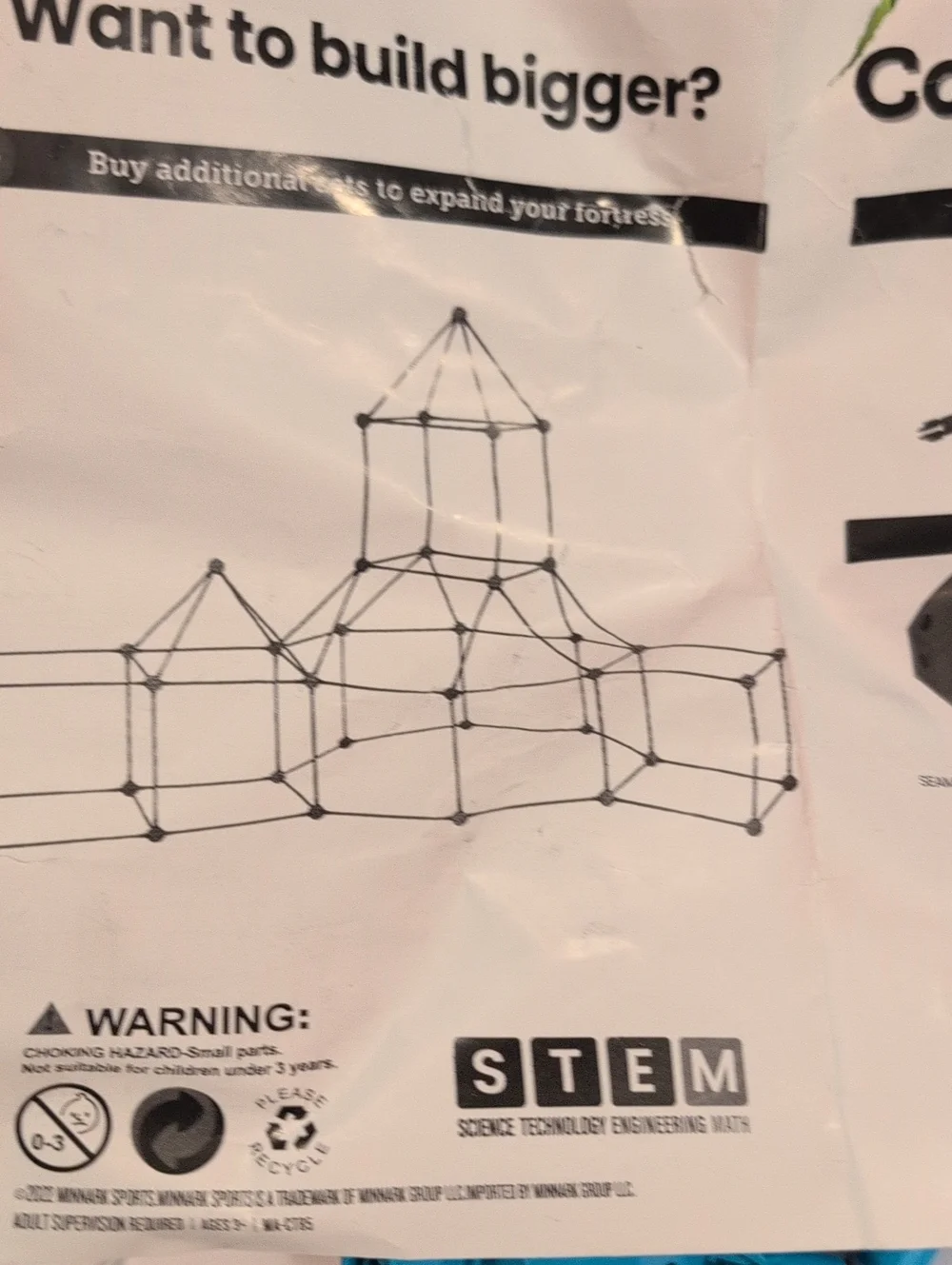 Stem Fort Building Kit For Kids